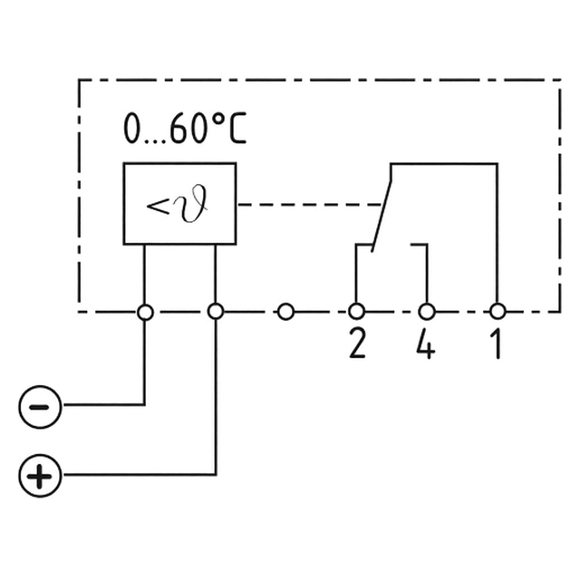 24V DC Electronic Thermostat ET 011